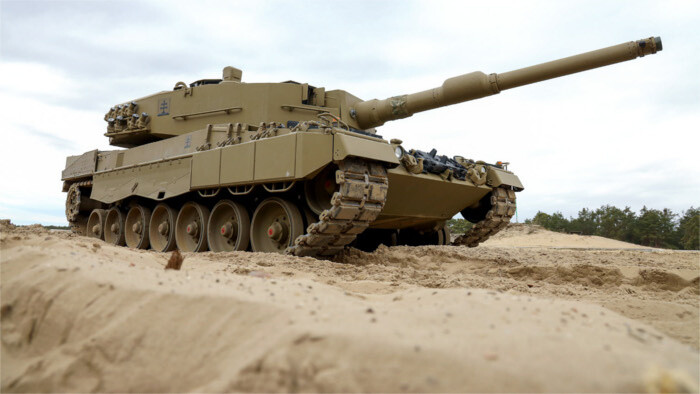 Alemania entrega el segundo tanque Leopard 2A4 a Eslovaquia