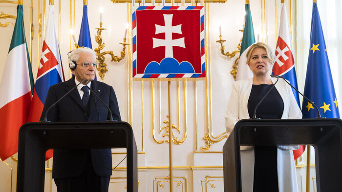 Italian president visiting Slovakia