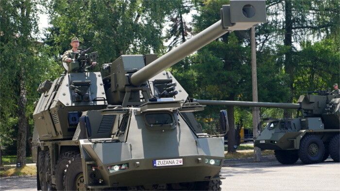 El obús eslovaco Zuzana 2 tiene posibilidades de conseguir un contrato con el ejército brasileño 