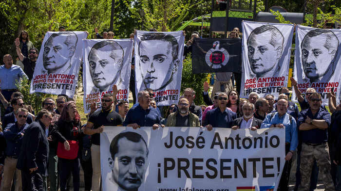 Exhumácia falangistu 