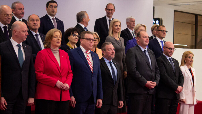 Kollár participa en Conferencia de Presidentes de Parlamentos de los Estados miembros de la UE