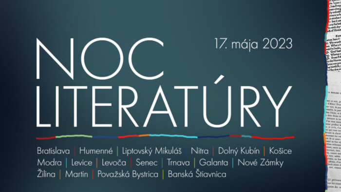Noc literatúry opäť zaplní ulice miest 