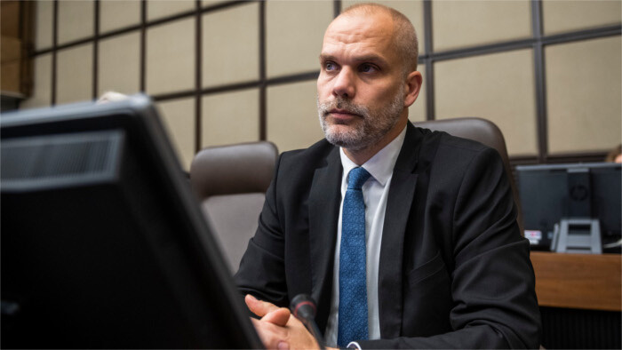 Sklenár participa en reunión del Grupo de Contacto para la Defensa de Ucrania
