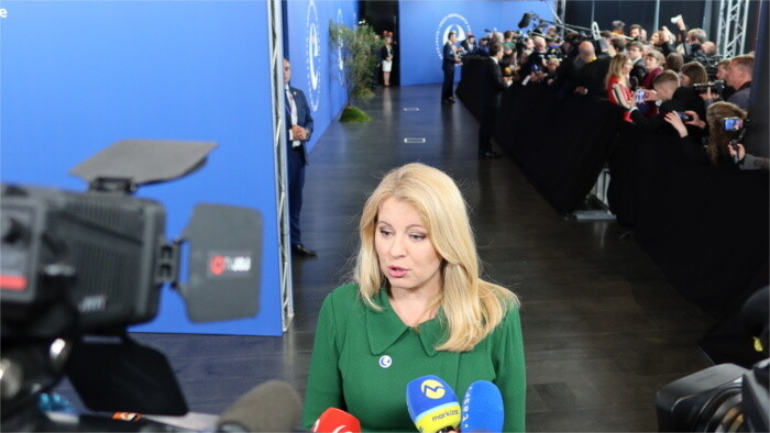 Zuzana Čaputová representa a Eslovaquia en la Cumbre del Consejo de Europa en Islandia