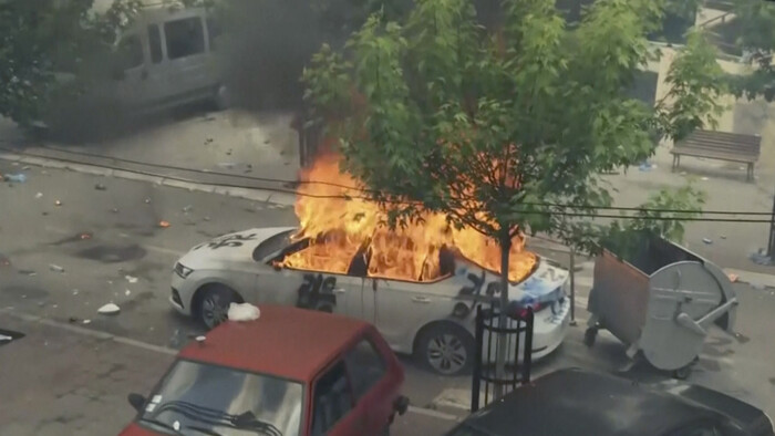 Násilie na severe Kosova