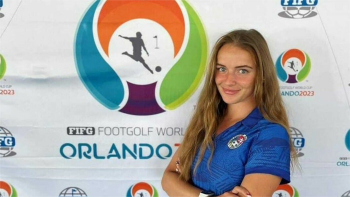 Lucia Čermáková, campeona mundial en footgolf