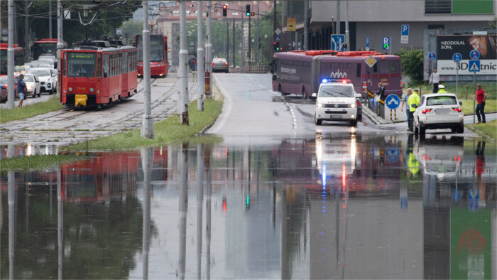 Bratislava sous les eaux
