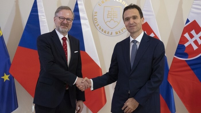 Czech and Slovak Prime Ministers discuss energy and Ukraine