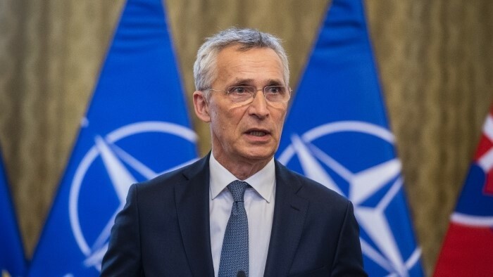 Визит генсека НАТО Столтенберга в Братиславу