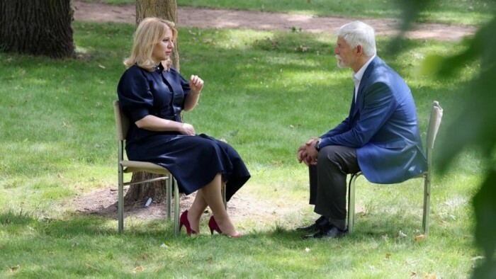 Президенты Словакии и Чехии З. Чапутова и П. Павел встретились на фестивале в Брно