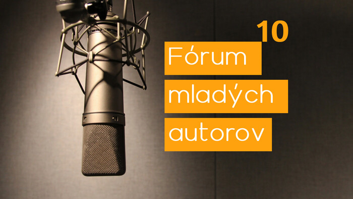10. ročník cyklu Fórum mladých autorov 