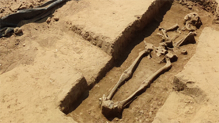 Fonds archéologique : premier ancien cimetière hongrois