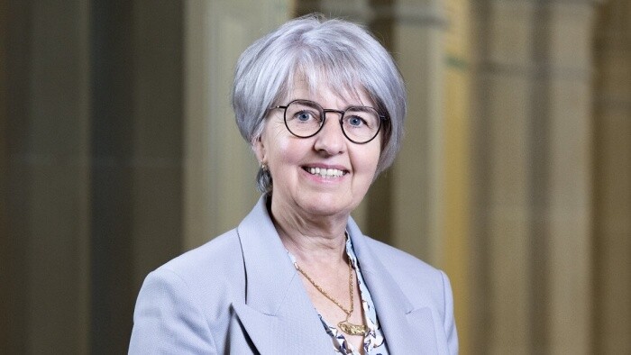 La ministre suisse de la Justice et de la Police au centre humanitaire de Gabčíkovo