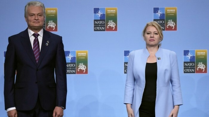 Prezidentka na samite NATO v Litve