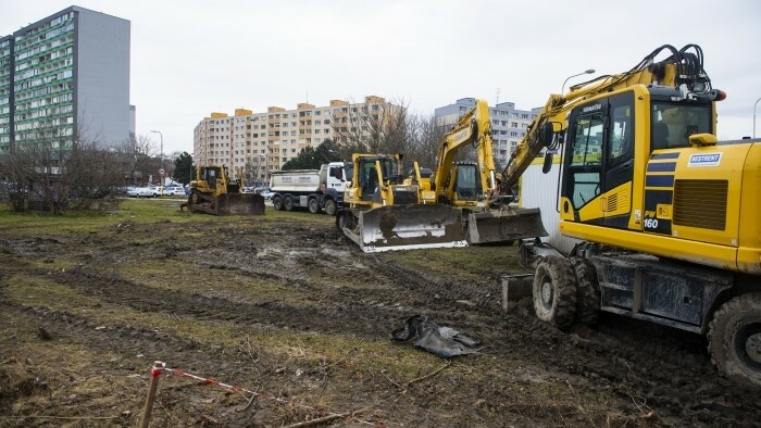 Отголоски войны в Братиславе 