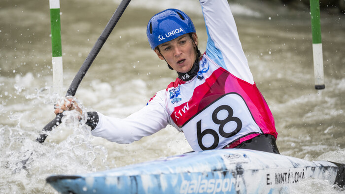 VODNÝ SLALOM: Z dvoch víťazstiev sa tešila kajakárka Mintálová