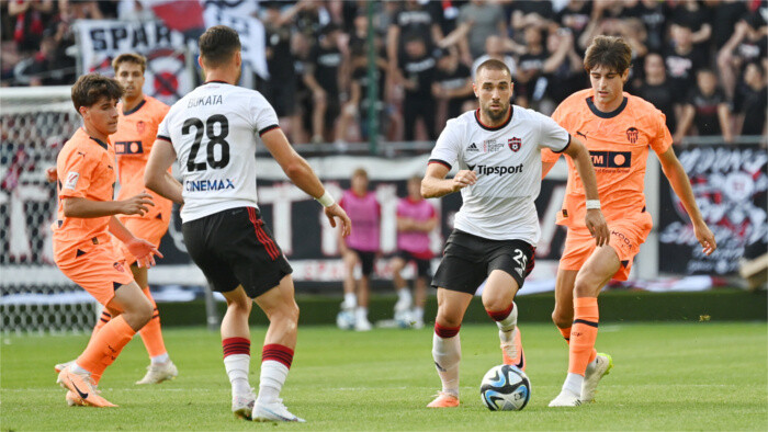 Trnava celebra el aniversario del equipo local con un partido contra el Valencia