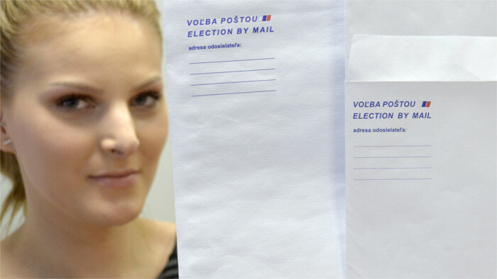 Žiadosti o voľbu poštou 
