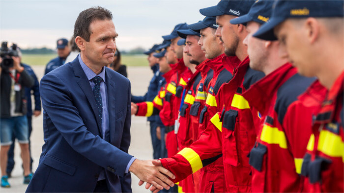 Weitere Feuerwehrmänner nach Griechenland abgereist