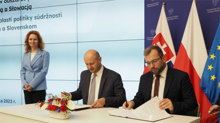 Peter Balík a signé un mémorandum de coopération avec la Pologne pour aider avec des fonds européens