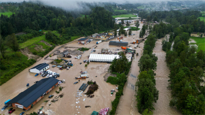 Aide à la Slovénie touchée par des inondations