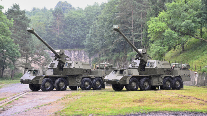 Ukraine erhielt erste Panzerhaubitzen Zuzana 2