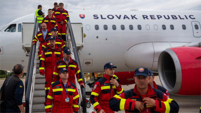Grécka prezidentka poďakovala Slovensku za pomoc pri hasení požiarov