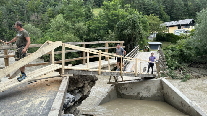L’aide de la Slovaquie à la Slovénie inondée