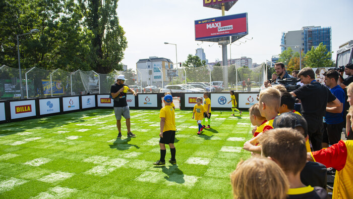 Futbal v meste bol včera v Bratislave