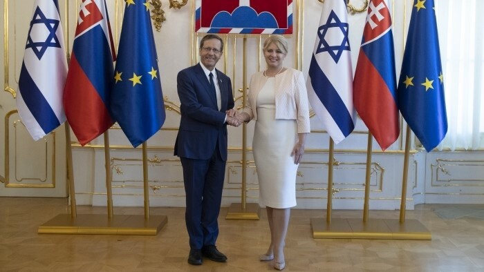 Israelischer Präsident zu Besuch in der Slowakei