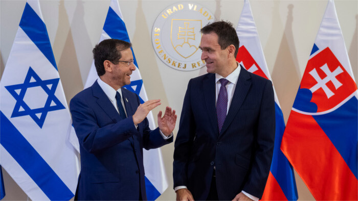 Rencontre Isaac Herzog - Ľudovít Ódor