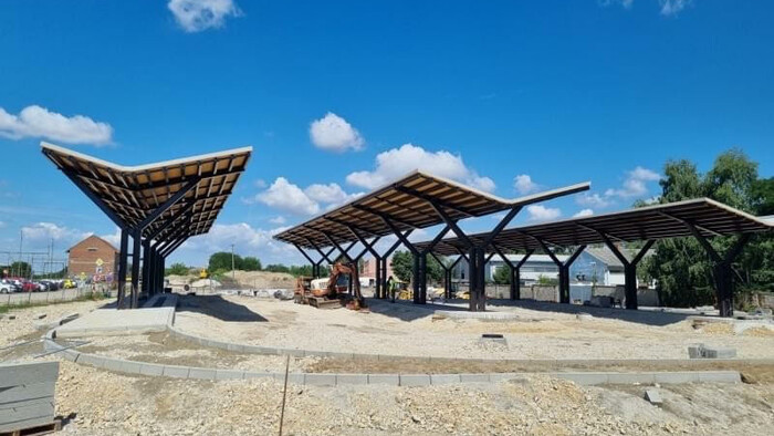 Projekt predstaničného priestoru v Šali