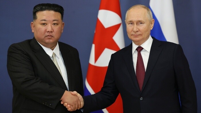 Kim Čong-un sa stretol s Vladimirom Putinom