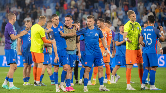 Eslovaquia se impuso a Liechtenstein 3 goles a 0