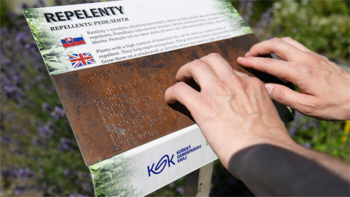 Le braille absent des produits et services