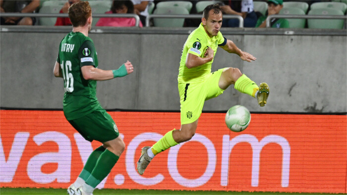 Slovan gana y Spartak pierde en la primera ronda de la fase de grupos en la Liga Europa Conferencia