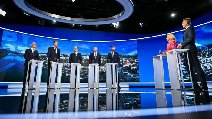 New parliamentary parties in first post-election debates 