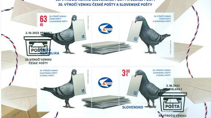 Vydali známku k 30. výročiu svojho vzniku