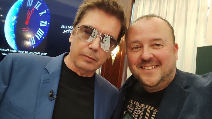 Hudobník a skladateľ Jean-Michel André Jarre v Bratislave