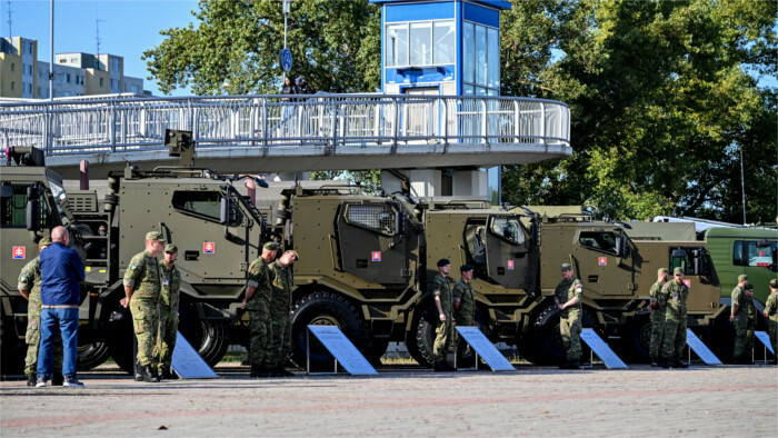 La Feria de Defensa y Seguridad IDEB abrió sus puertas ayer en Bratislava