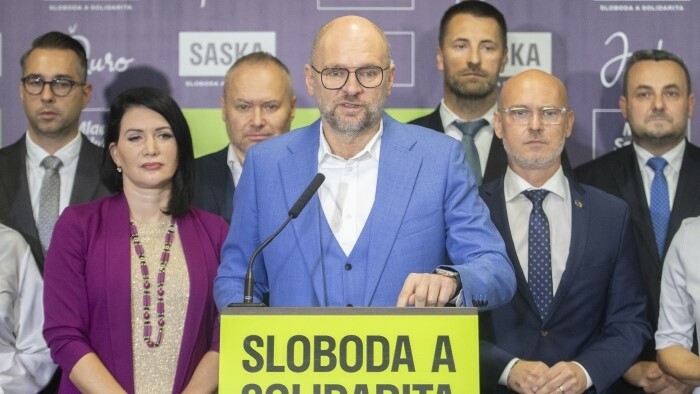 Sulík gibt SaS-Parteivorsitz ab 