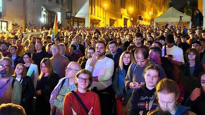Thousands of people remembering victims of 2022 terrorist attack