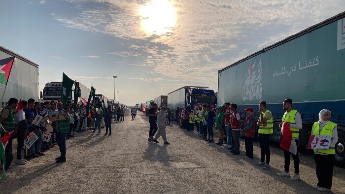 Odchod cudzincov z pásma Gazy