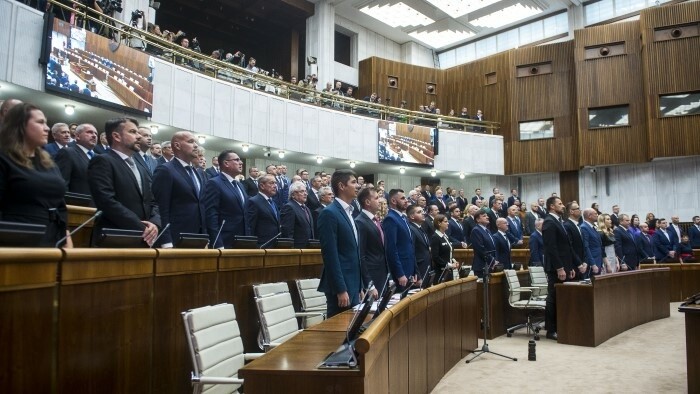 Konstituierende Sitzung des Parlaments