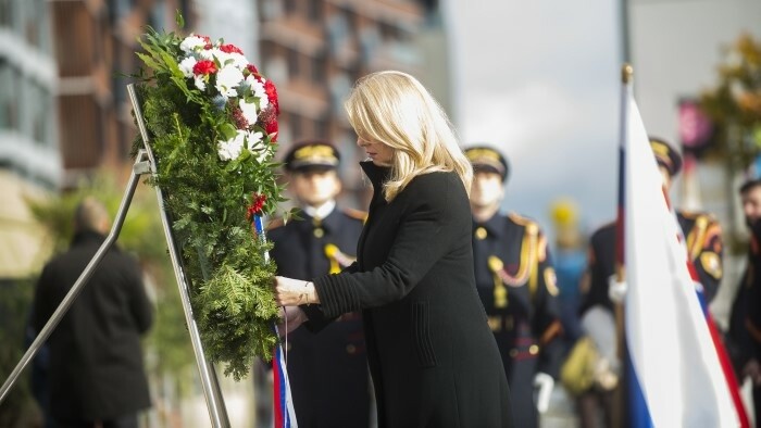 La presidenta eslovaca se pronuncia con motivo del aniversario de la Declaración de Martín