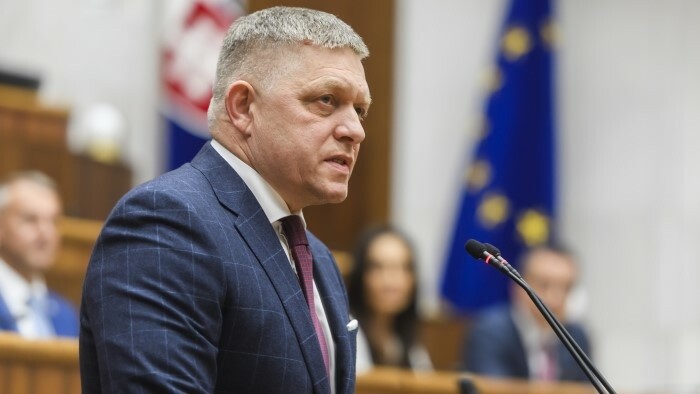 Ministerpräsident Fico legte dem Parlament Regierungserklärung vor