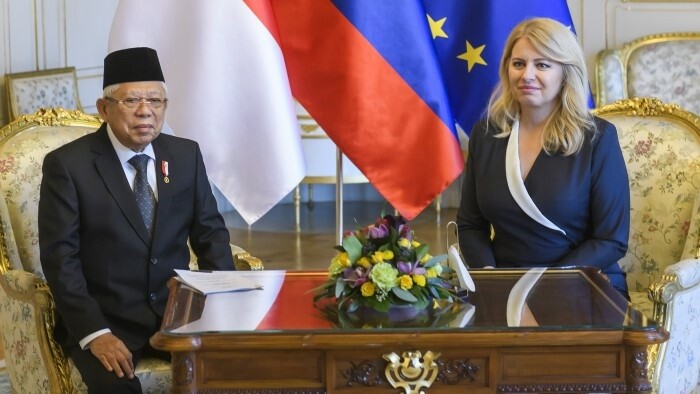 Prezidentka prijala viceprezidenta Indonézie 