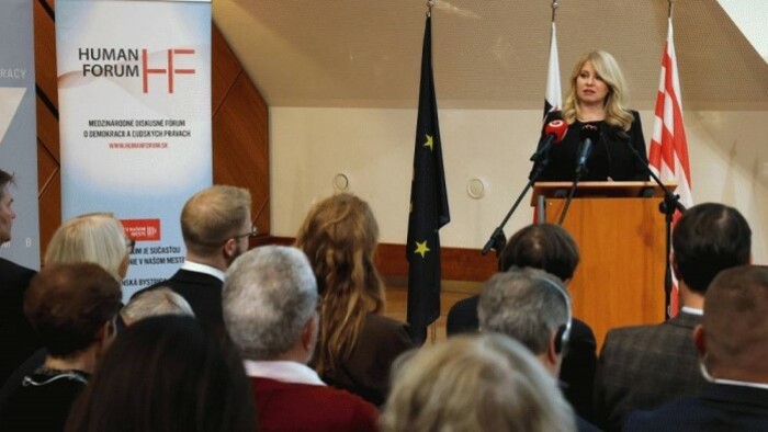 Präsidentin Čaputová würdigte die Arbeit der NGOs