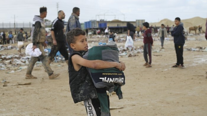 Aide à Gaza