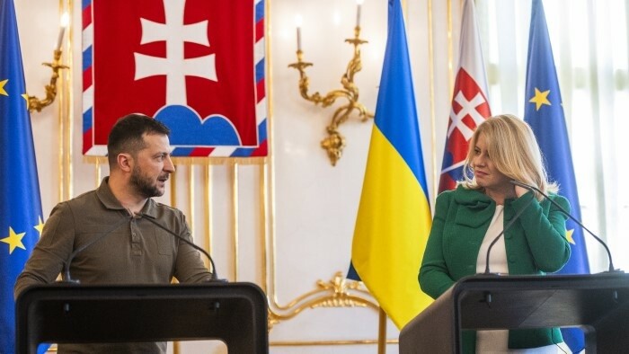 Entretien Caputová-Zelensky